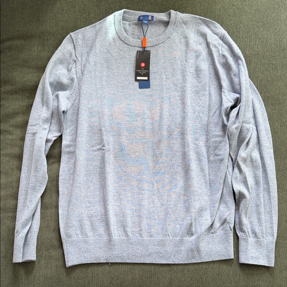 Stitch Golf Cambridge Crewneck - Italian Merino Wool - Size L - NWT